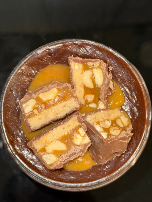 Snickers Cake Jar