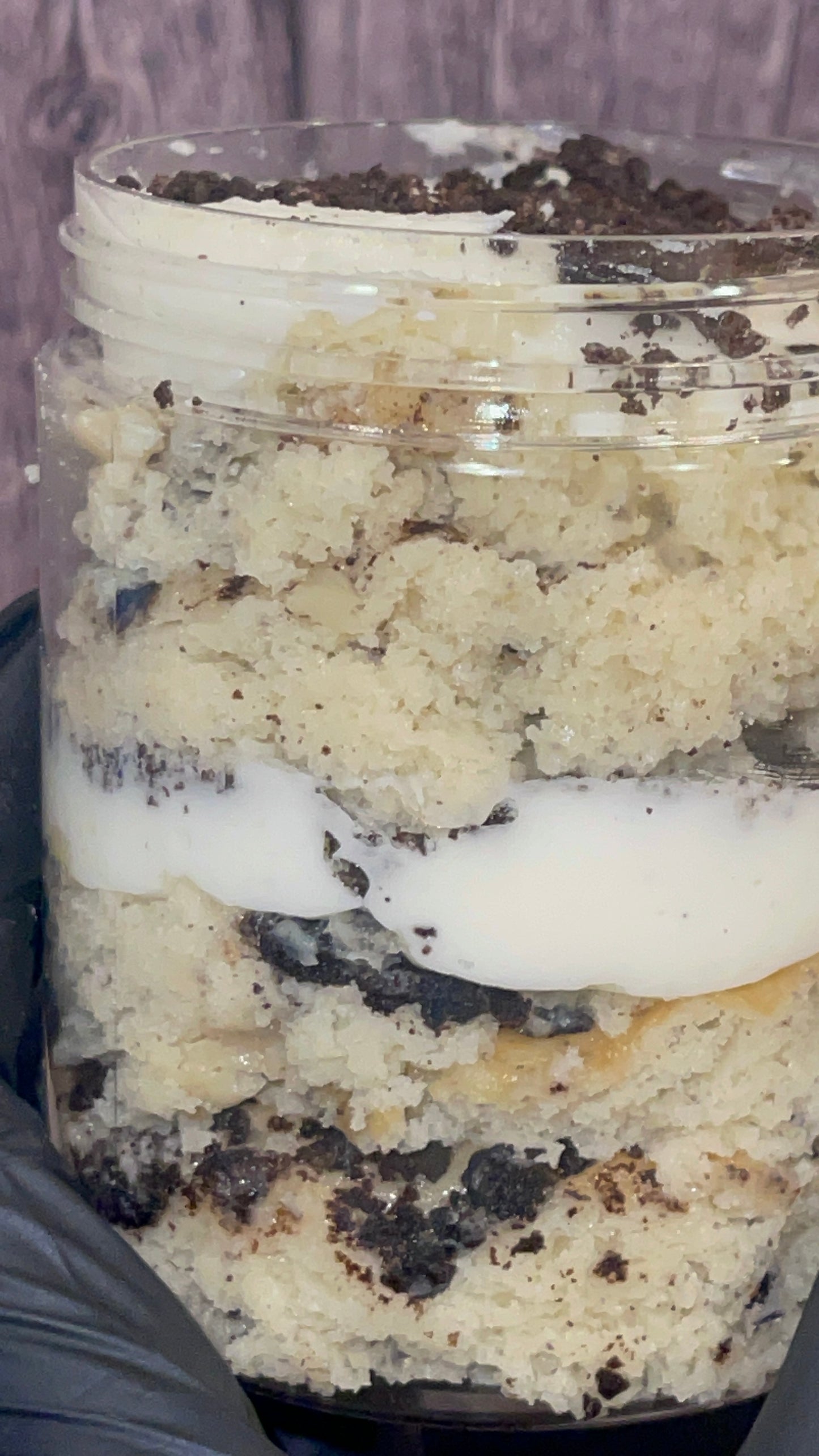 (6) Oreo Cake Jars