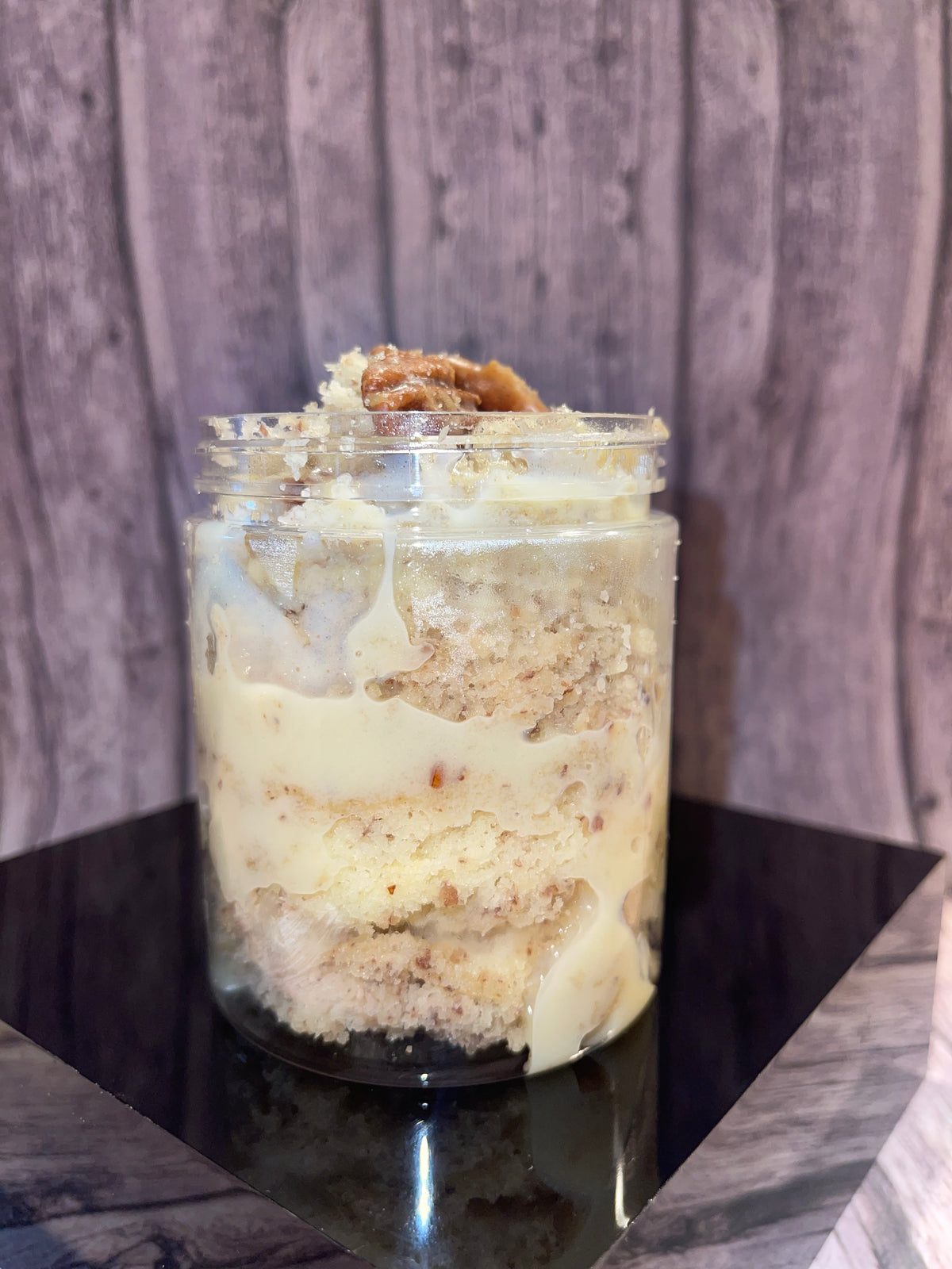 (6) Pecan Praline Cake Jars
