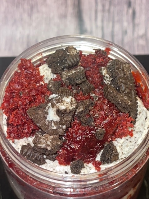(6) Red Velvet Oreo Cake Jars