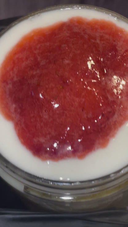 (1) Strawberry Cheesecake Cake Jar